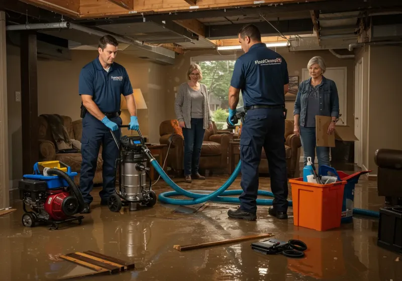 Basement Water Extraction and Removal Techniques process in Miami Shores, FL